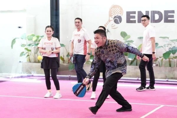 Herman Deru Buka Ende Vol. 1, Minta Pecinta Padel Sumsel Jaga Kekompakan dan Sportivitas (Foto: Humas Pemprov Sumsel)