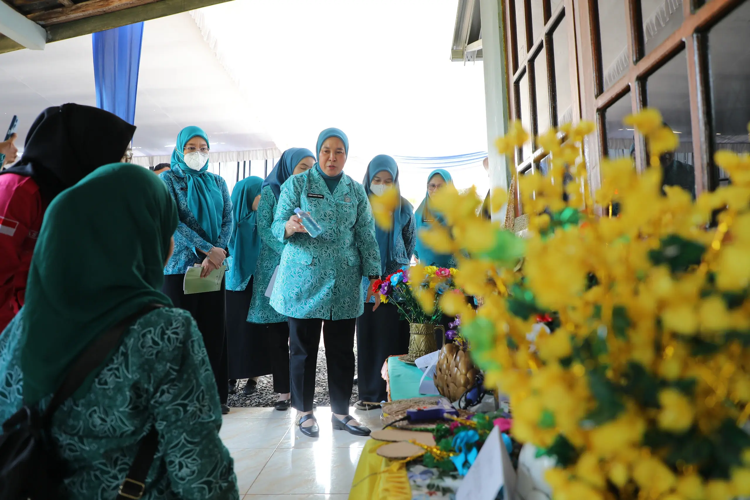 Perkuat GKSTTB, Dewi Sastrani Dorong Keluarga Palembang Tangguh Bencana (Foto: Dok Pemkot Palembang)