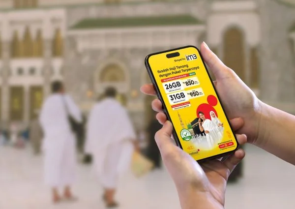 Hadir di Embarkasi, Indosat Mudahkan Jemaah Haji Sumatra Akses Layanan Komunikasi(Foto: Indosat)