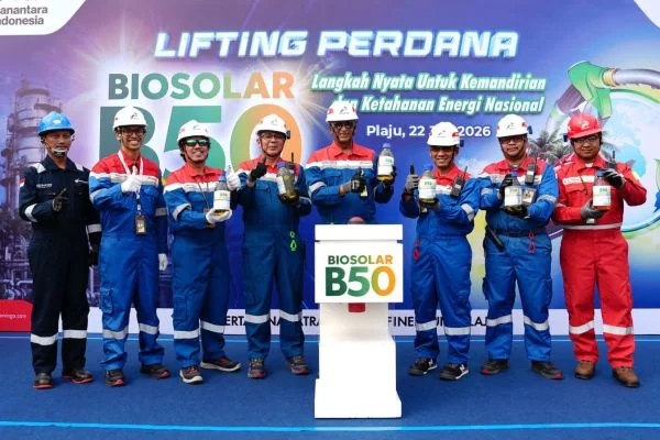 Inovasi Energi Hijau, Kilang Plaju Resmi Produksi dan Luncurkan Biosolar B50 (Foto : Dok Pertamina Patra Niaga Kilang Plaju)