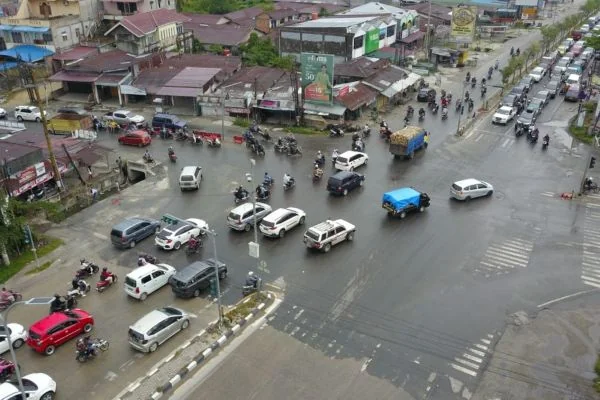 Flyover Simpang Panam Pekanbaru Siap Dibangun (Dok : Ist).