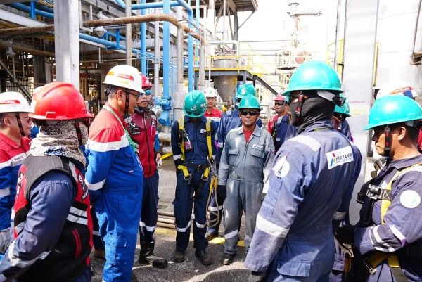 Kilang Plaju Terus Perkuat Implementasi HSSE demi Operasi yang Aman dan Andal
(Foto : Dok Pertamina Patra Niaga Kilang Plaju)