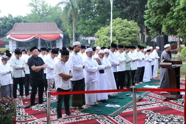 Kabut Asap Melanda, Pemkot Palembang Gelar Salat Istisqa, Tiga Kecamatan Jadi Perhatian (Foto : Dok Pemkot Palembang)