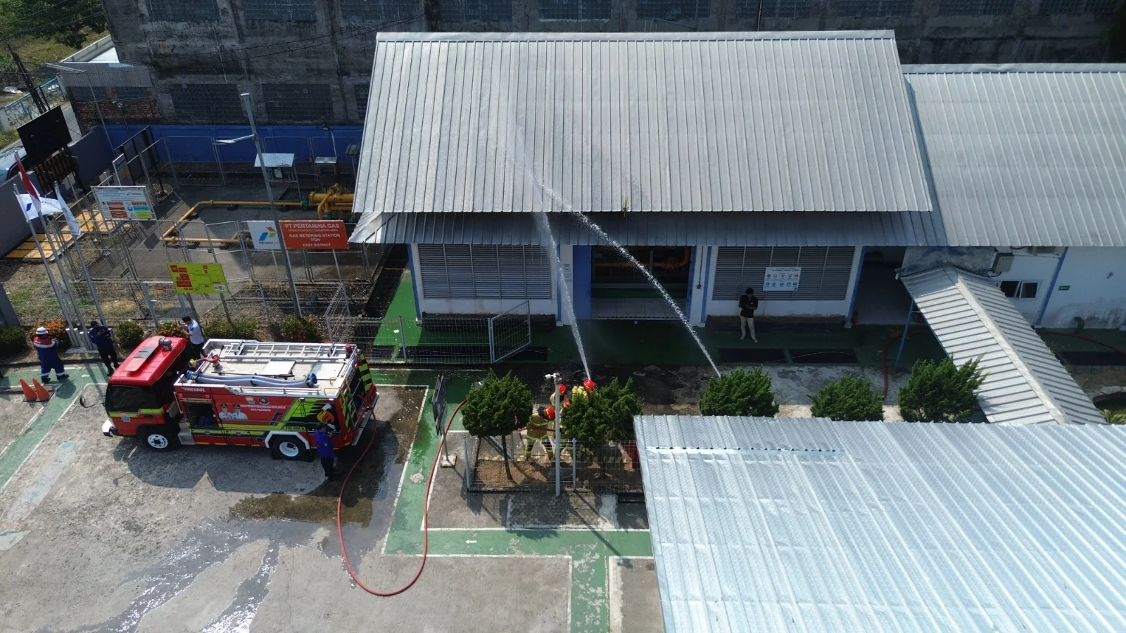 Perkuat Kesiapsiagaan Darurat, PGN Area Palembang Uji Kesiapan Penanganan Kebakaran
(Foto: Dok PGN Palembang)