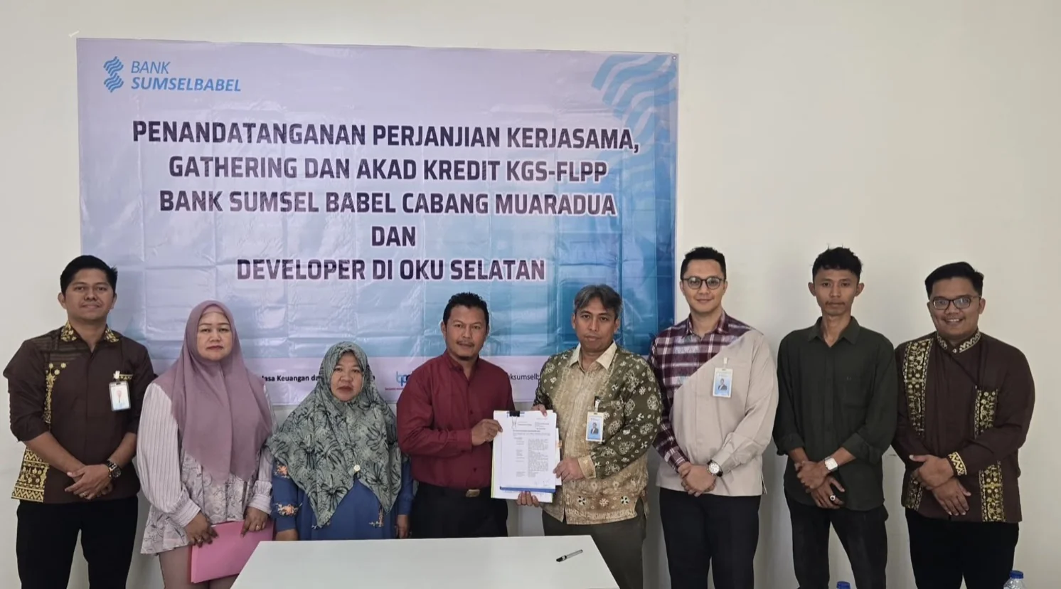 Dorong Penyerapan KPR FLPP dan KSG, BSB Muaradua Perkuat Sinergi Bersama Pengembang OKU Selatan (Foto: Dok BSB)