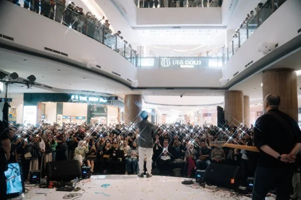 Anniversary ke-13 Palembang Icon Meriah, Stevan Pasaribu Hibur Ribuan Pengunjung
(Foto : Dok Palembang Icon Mall)