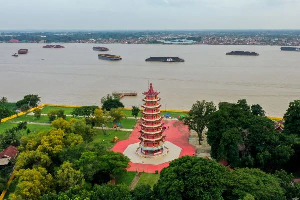 Legenda Pulau Kemaro Palembang, Simbol Cinta Abadi Siti Fatimah dan Putra Tionghoa (Foto : Kementerian Pariwisata)