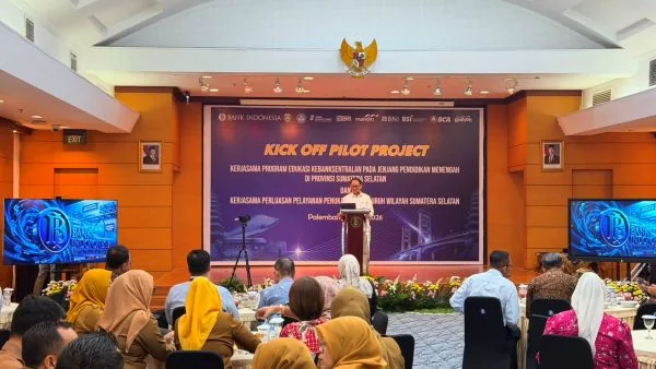 Tingkatkan Literasi Rupiah, BI Sumsel Gandeng Disdik dan 6 Bank Mitra Luncurkan Inovasi Pilot Project (Foto : Dok BI Sumsel)
