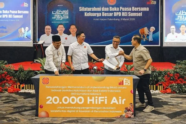 Indosat Gandeng REI Sumsel, Perluas Jaringan HiFi Air di Kompleks Perumahan
(Foto: IOH)