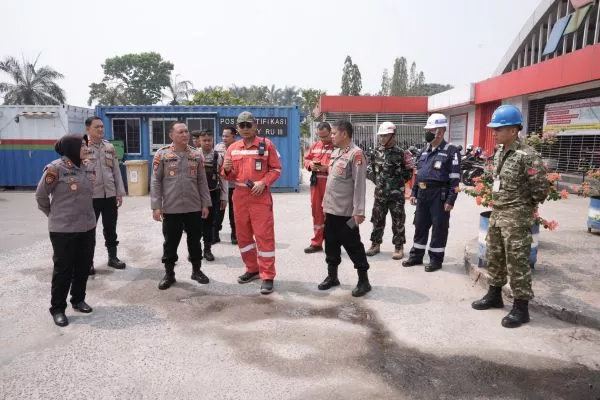 Perkuat Pengamanan Obvitalnas, Kilang Plaju Gelar Anev Kerja Sama Teknis dengan Ditpamobvit Polda Sumsel (Foto: Dok Pertamina Patra Niaga Kilang Plaju)