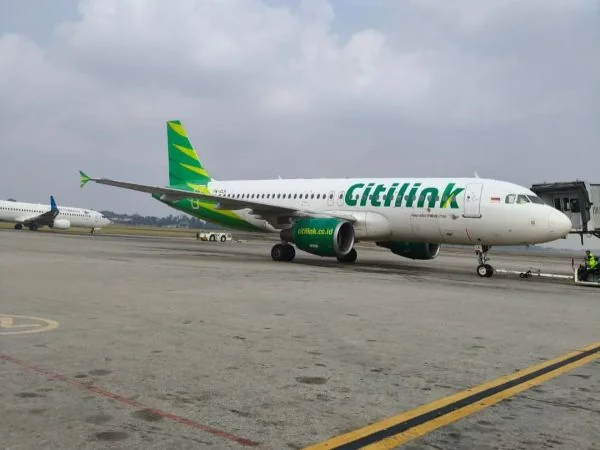 Citilink Kembali Buka Rute Palembang–Bandung, Dorong Pariwisata Sumsel dan Jabar (Foto: Dok Angkasa Pura SMB 2 Palembang)