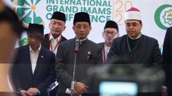 Menag Nasaruddin Umar Terpilih Jadi Ketua Grand Imam Sedunia dalam IGIC 2026 (Foto : Kemenag)