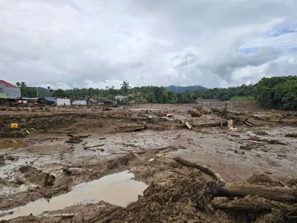Kondisi Pascabencana banjir di Kecamatan Palembayan, Kabupaten Agam, Sumatera Barat (Dok : Ist).
