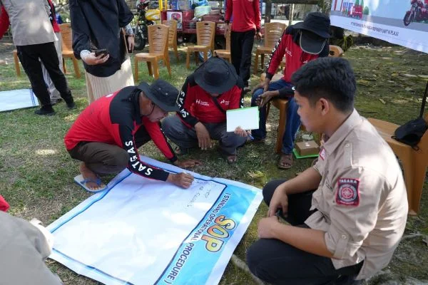 Dorong Kemandirian Warga, Kilang Plaju Kukuhkan Kawasan Siaga Bencana di Palembang (Foto: Pertamina Patra Niaga Kilang Plaju)