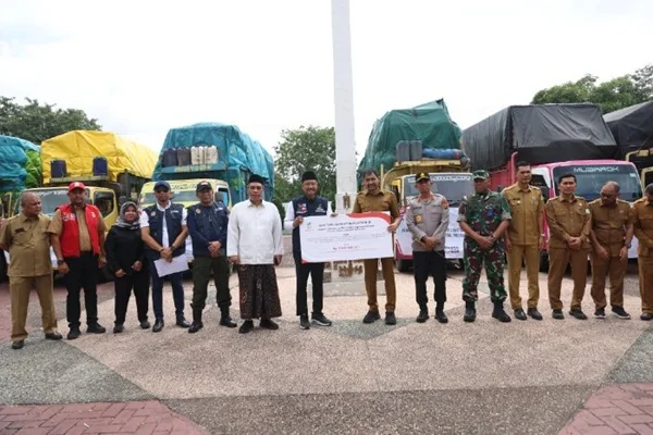 Kemensos Serahkan Bantuan Rp9 Miliar ke Aceh (Dok : Int).