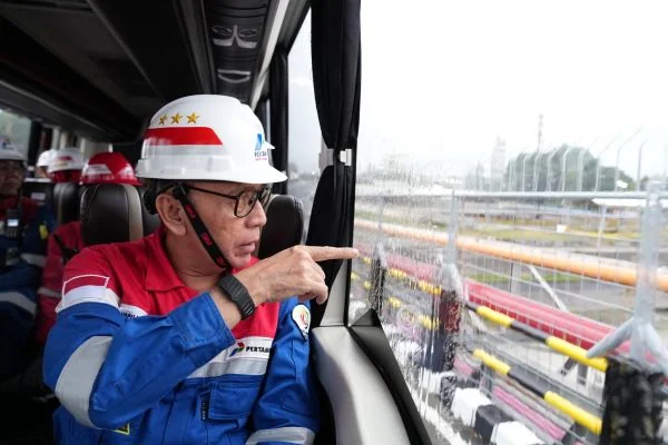Komisaris Utama Pertamina Apresiasi Keandalan Kilang Plaju dalam Mendukung Energi Hijau (Foto : Dok Pertamina Patra Niaga Kilang Plaju)