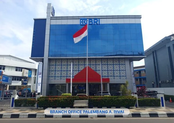 Kantor Cabang BRI A Rivai Palembang (Foto: Dok BRI)