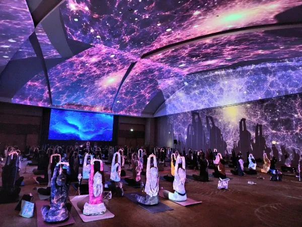 Aryaduta Palembang Pioner Cinematic Yoga, Inovasi Gaya Hidup Sehat Masa Kini (Foto : Dok Aryaduta Hotel Palembang)