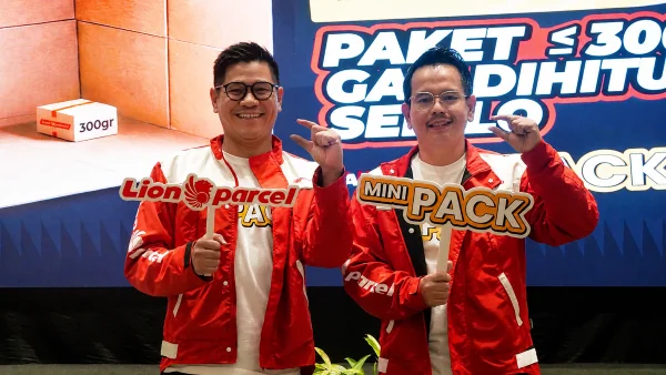 Inovasi Lion Parcel MINIPACK, Kirim Paket Ringan, Tolak Bayar Angin (Foto : Lion Parcel)