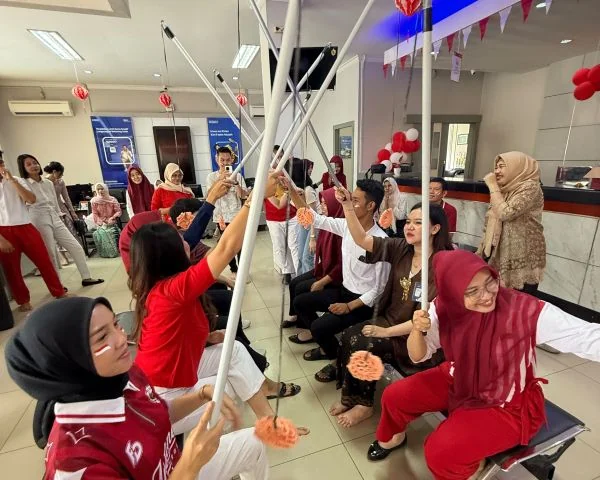 Semarak HUT RI Ke-81, BRI Cabang Sekayu Meriahkan Hari Kemerdekaan dengan Upacara dan Beragam Lomba (Foto : Dok Ist)