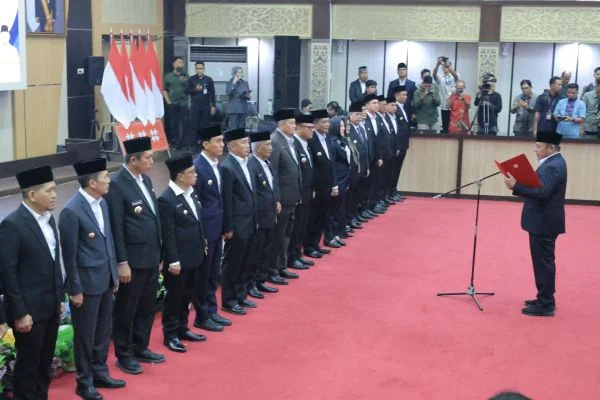 Resmi Dikukuhkan Gubernur Sumsel, KDEKS Siap Buat Ekonomi Syariah Makin Inklusif di Palembang (Foto: Dok Pemkot Palembang)