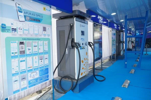 SPKLU Center PLN ULP Rivai Palembang (Foto : Dok Pemprov Sumsel)