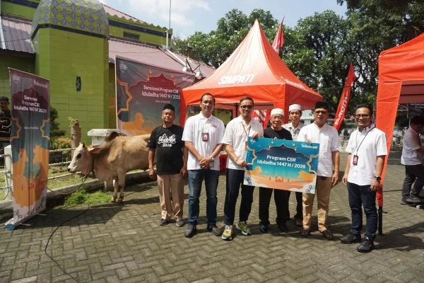 Berbagi Kebahagiaan Iduladha 1447 H, Telkomsel Perluas Manfaat Lewat Hewan Kurban