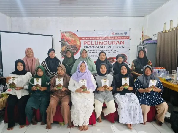 Gerakkan Ekonomi Desa, Ibu-Ibu Lubuk Lungkang Sukses Kelola Komoditas Kopi Robusta (Foto : Ist)