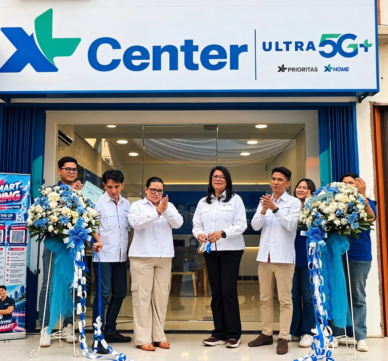 Perkuat Layanan dan Jaringan 4G/5G, XL Center H Bastari ke-121 secara Nasional Resmi Beroperasi (Foto: Dok XLSMART)