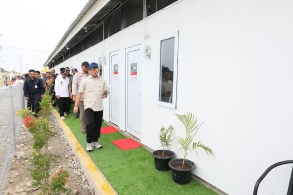 Pembangunan Hunian Sementara (Huntara) Aceh (Dok : Ist).