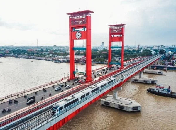 Sejarah Jembatan Ampera Palembang, Proses Pembangunan Hingga Asal-usul Nama (Foto : Balai BKJTK)