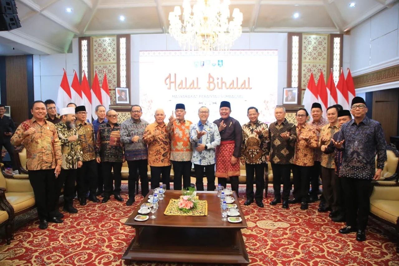 Halal Bihalal Perantau Sumsel, Sinergi Putra Daerah Dukung Kemajuan Pembangunan
(Foto : Pemprov Sumsel)