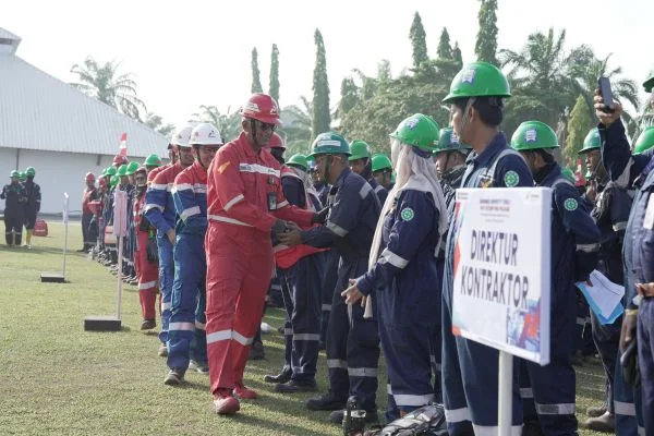 Pertamina Kilang Plaju Gelar Grand Safety Talk Sukseskan Pit Stop Tahap II 2026
(Foto : Dok Pertamina Patra Niaga Kilang Plaju)