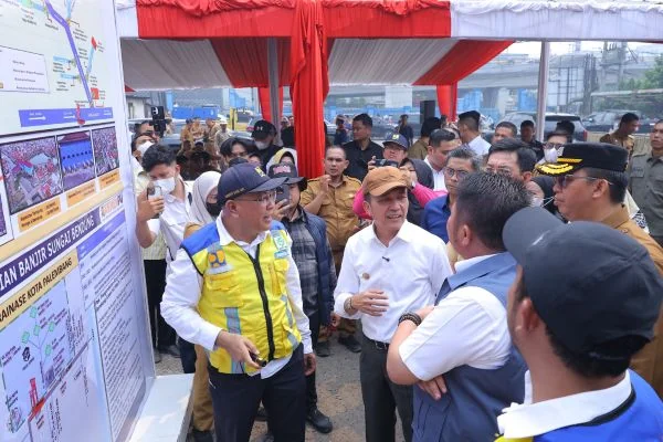 Restorasi Sungai Bendung, Kolam Retensi Simpang Polda Diperluas Hingga 30 Ribu Meter Kubik (Foto: Dok Pemkot Palembang)