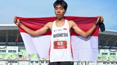 Atlet Muda Sumut Sultan Hasibuan Sabet Perak di Kejuaraan Atletik Asia Tenggara
