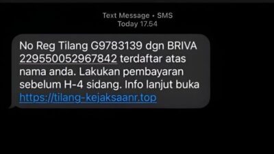 Modus Baru Penipuan ETLE Muncul di Kepri, Pelaku Kirim SMS Berisi Link Palsu