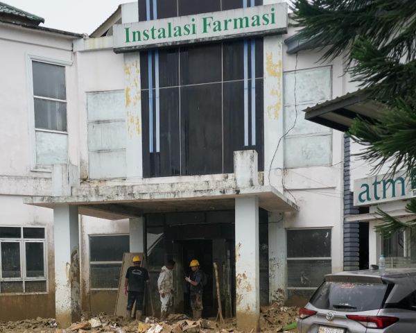 Banjir Surut, RSUD Muda Sedia Aceh Mulai Pulihkan Farmasi dan Layanan Cuci Darah