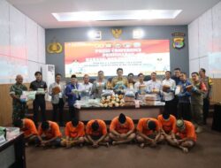 Rilis Akhir Tahun, Polres Lampung Selatan Ungkap 79 Kasus Narkotika Selama 2025
