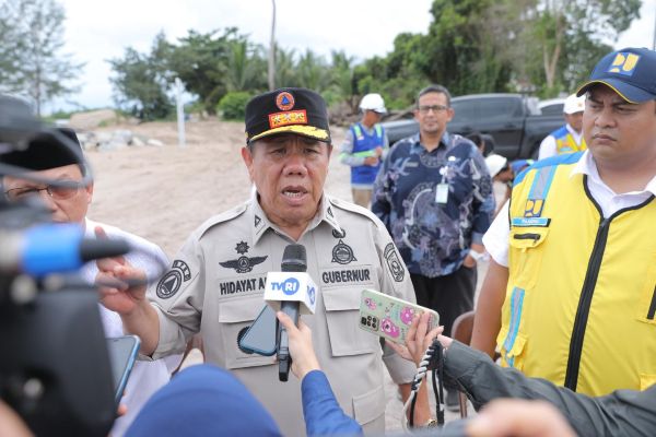 Abrasi di Pantai Penyak Ancam Pemukiman, Pemprov Babel Gerak Cepat Bangun Talud