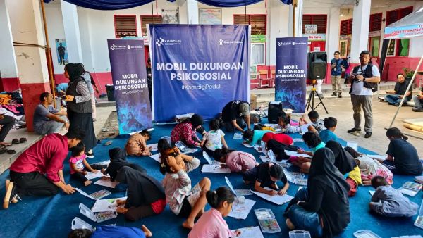 Pulihkan Trauma, 171 Anak di Padang Dapat Dukungan Psikososial Pascabanjir dan Longsor