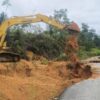 Curah Hujan Tinggi, Ruas Jalan Ujung Batu–Pasaman Sumbar Alami Longsor