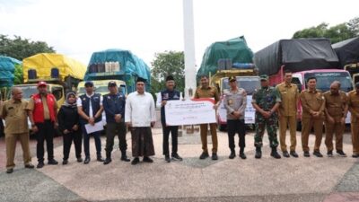 Dukung Penanganan Bencana, Kemensos Serahkan Bantuan Rp9 Miliar ke Aceh