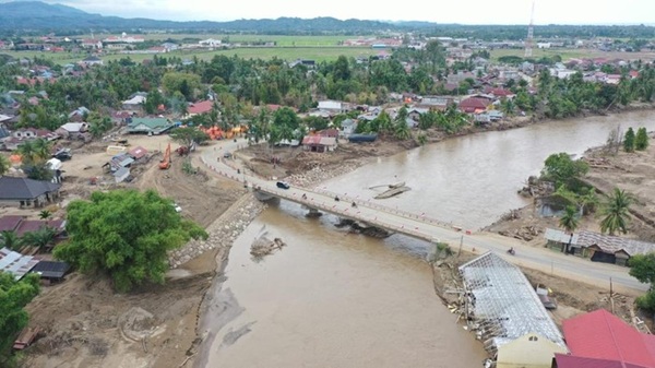 Jembatan Bailey Krueng Tingkeum Rampung, Akses Banda Aceh–Medan Pulih