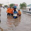 Air Laut Naik, Banjir Rob Kembali Rendam Tembilahan dan Tembilahan Hulu