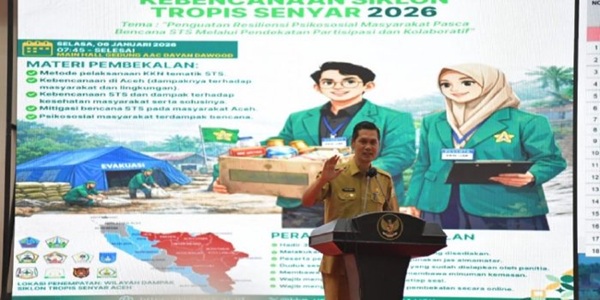 Mahasiswa KKN Diminta Jadi Penggerak Pemulihan Pascabencana di Aceh
