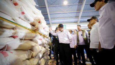 Sidak di Karimun, Mentan Amran Temukan 1.000 Ton Beras Ilegal