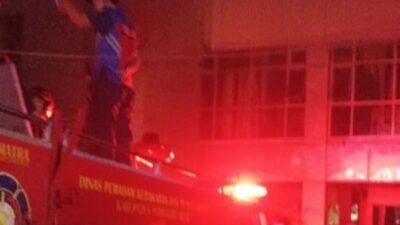 Kantor Bupati Inhil Terbakar, Kerugian Ditaksir Rp100 Juta