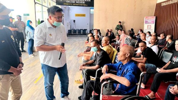 2.707 Ribuan PMI Bermasalah Dipulangkan melalui Riau, Sumut Tertinggi