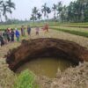Muncul di Kawasan Vulkanik, Fenomena Tanah Ambles Membentuk Sinkhole di Sumbar