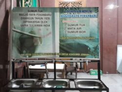 Dibangun 1928, Jejak Sejarah Sumur Tua Masjid Raya Senapelan